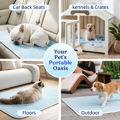 IceLayer Pets™ – 2.0 Cooling Mat for Hot Days