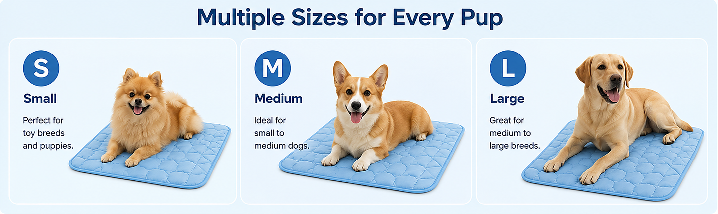 IceLayer Pets™ – 2.0 Cooling Mat for Hot Days